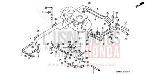 TUBULURE GL1500SEX de 1999